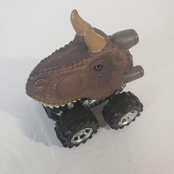 Wild Zoomies T-Rex Dinosaur Pull-Back Toy Car 2" Action - Picture 1 of 6